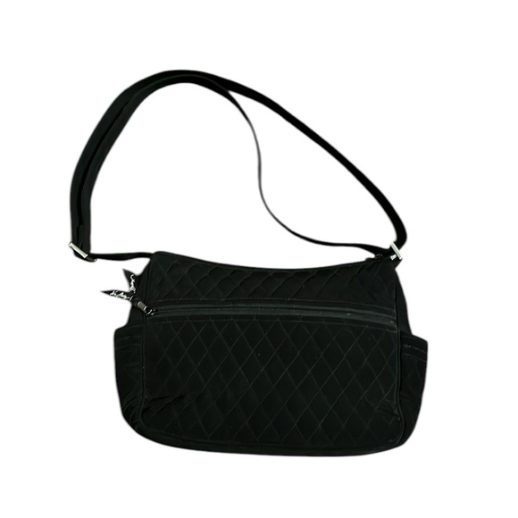 Vera Bradley Black Quilted Shoulder Bag - Picture 3 of 9